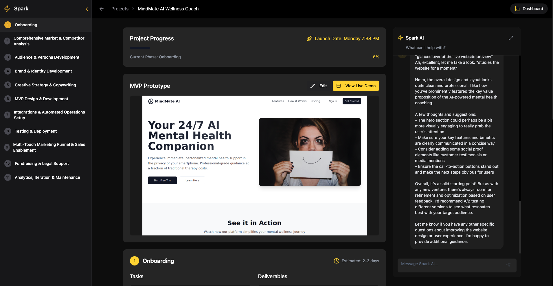 Build an AI product with AI
